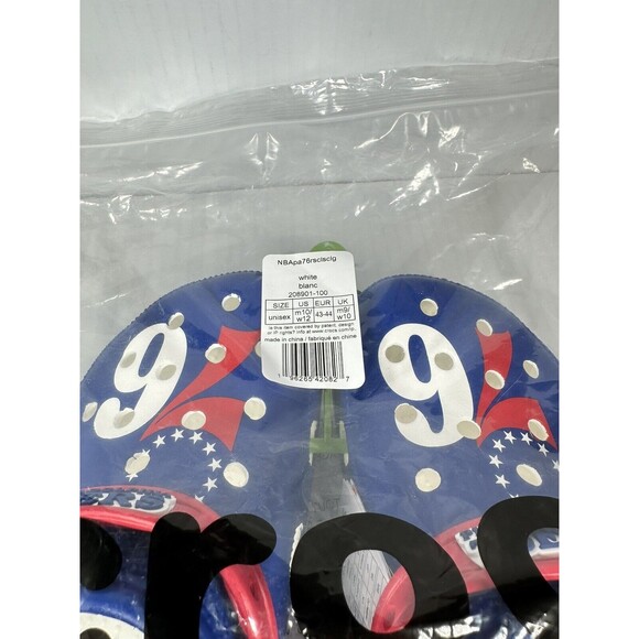 Crocs NBA Philadelphia 76ers Classic Clogs Mens Size 10 208901-100 BRAND NEW - Picture 7 of 7